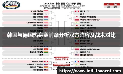 韩国与德国热身赛前瞻分析双方阵容及战术对比